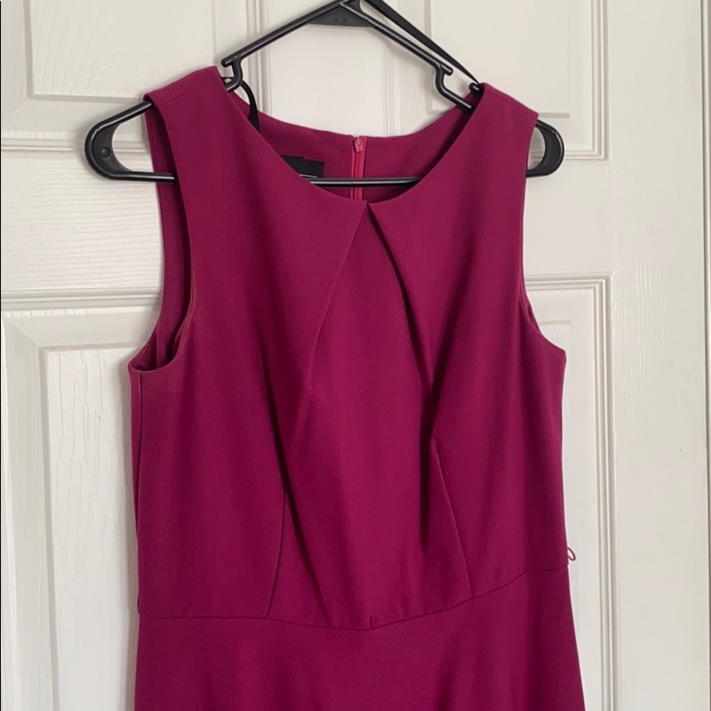 Fuchsia AGB Midi Dress